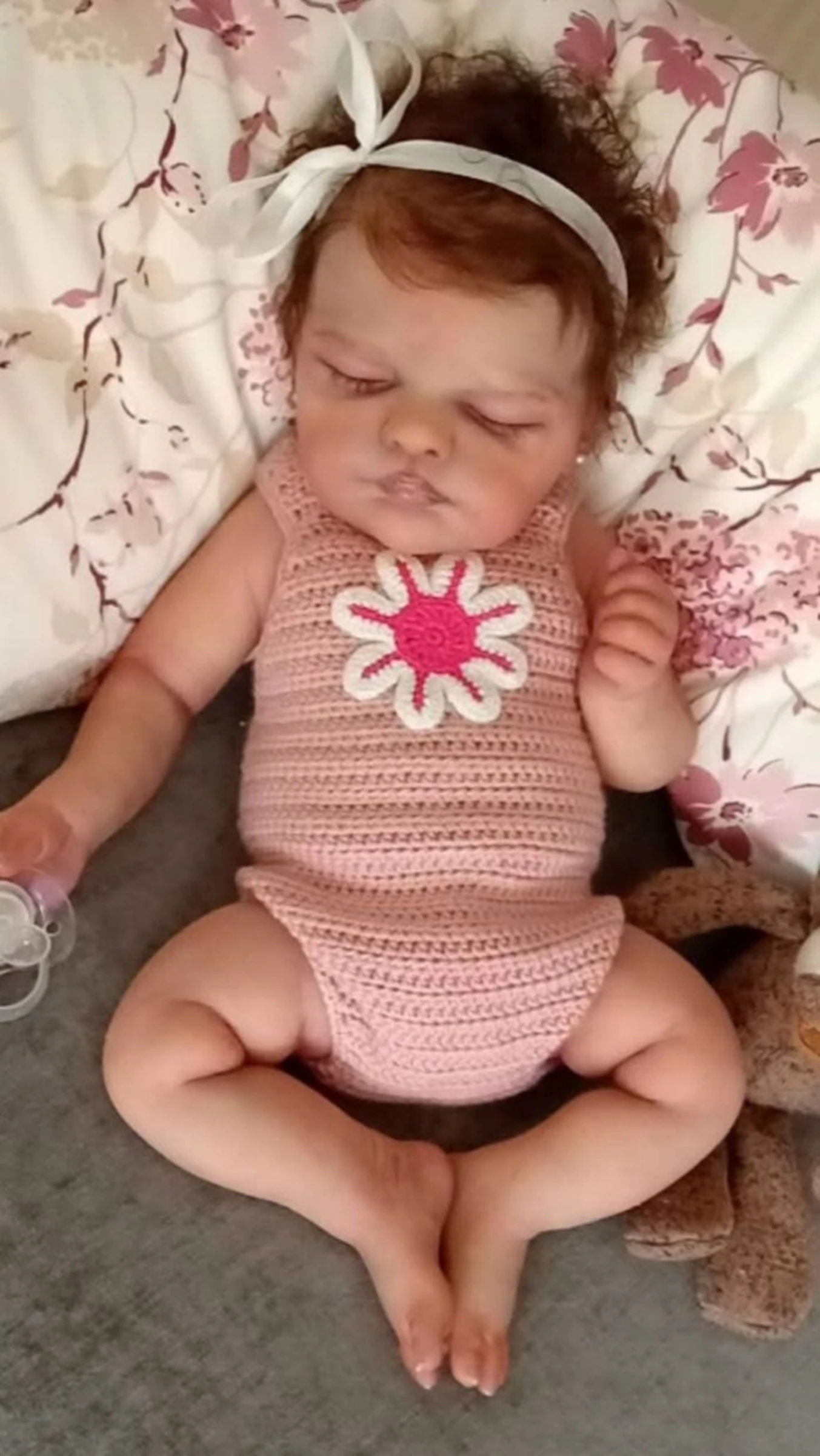 Bébé Reborn en silicone Malvavisco – photo 2
